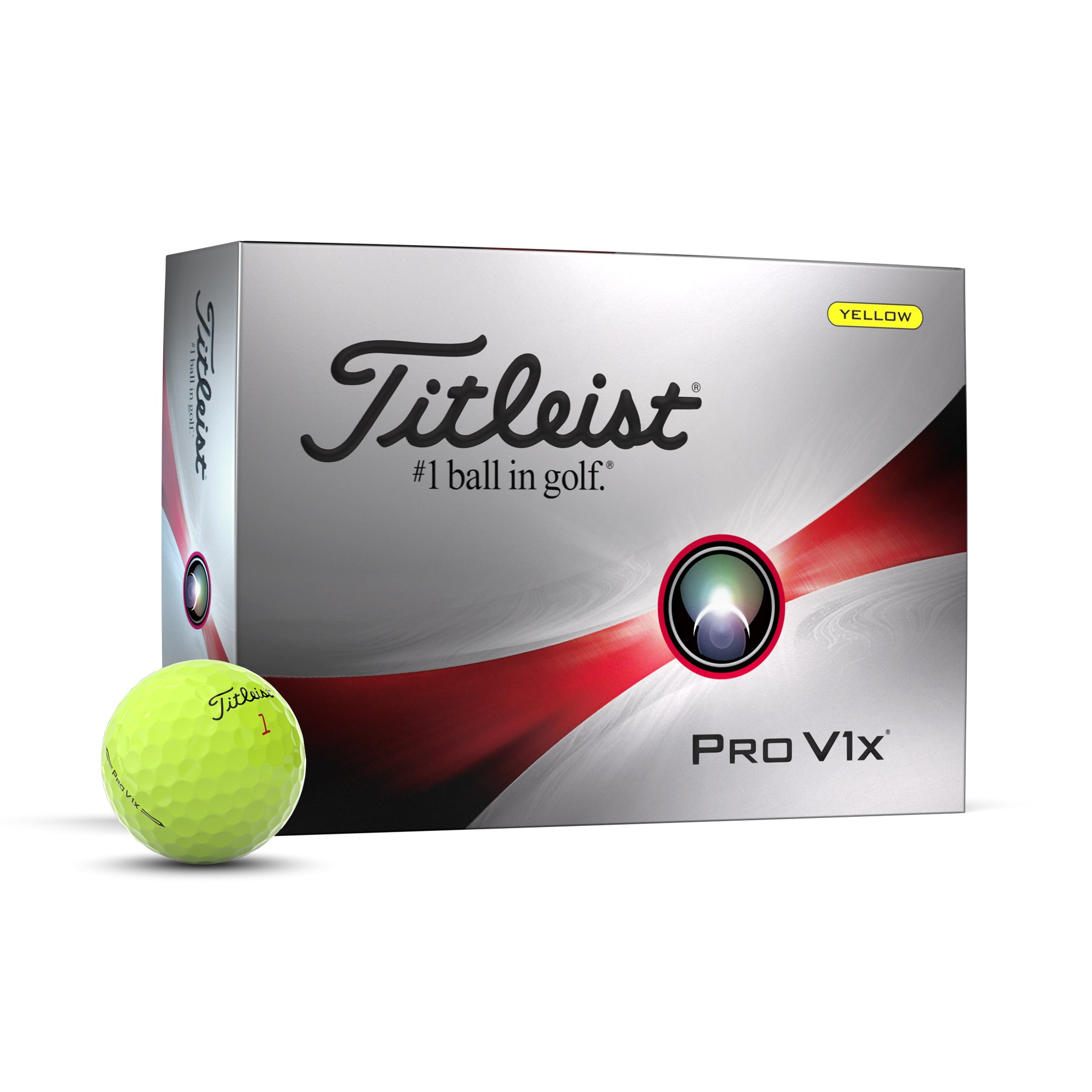 Titleist Pro V1x - Gul